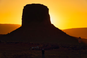 USA Arizona, Monument Valley, Navajo Nation Reservation, with sunset USA Arizona, Monument Valley, Navajo Nation Reservation, with sunset